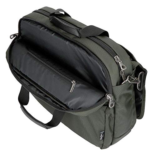 Bandolera para portátil Pepe Jeans Bromley con solapa Verde