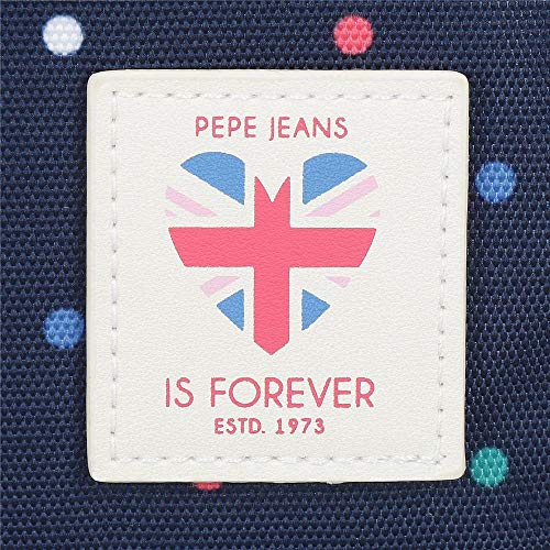 Bandolera Pepe Jeans Molly Dos Compartimentos, Azul, 23 x 17 x 8 cm