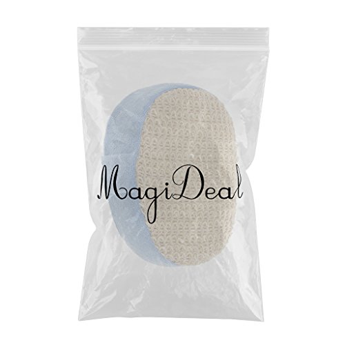 Baño Esponja Ducha de Masaje Fregar Exfoliante Corporal Limpieza de Piel Depurador Almohadilla Ligero