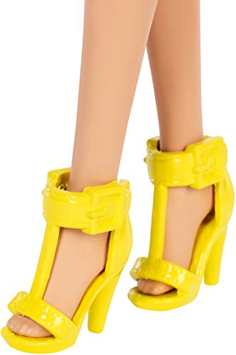 Barbie Fashionista - Muñeca rubia con falda a cuadros (Mattel FXL44)