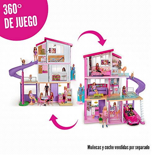 Barbie La casa de tus sueños, casa de muñecas (Mattel FHY73)