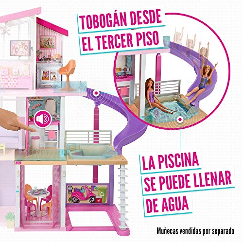 Barbie La casa de tus sueños, casa de muñecas (Mattel FHY73)