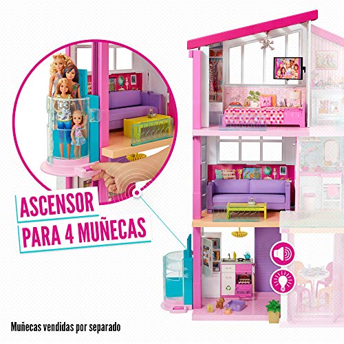 Barbie La casa de tus sueños, casa de muñecas (Mattel FHY73)