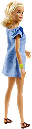 Barbie - Muñeca Fashionista Rubia con Modas, Multicolor (Mattel FRY79)