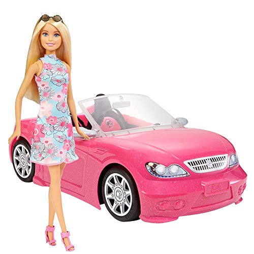 Barbie Muñeca y su coche descapotable (Mattel FPR57) , color/modelo surtido