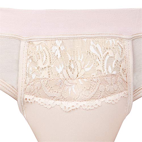 BaronHong Braguitas con Forma de Panty de GIFF escondidas con Punta de Camello travestis transexual (Nude, L)