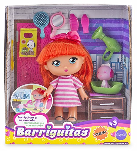 Barriguitas - Minimuñeca con Mascota, Pack A (Famosa 700014251)