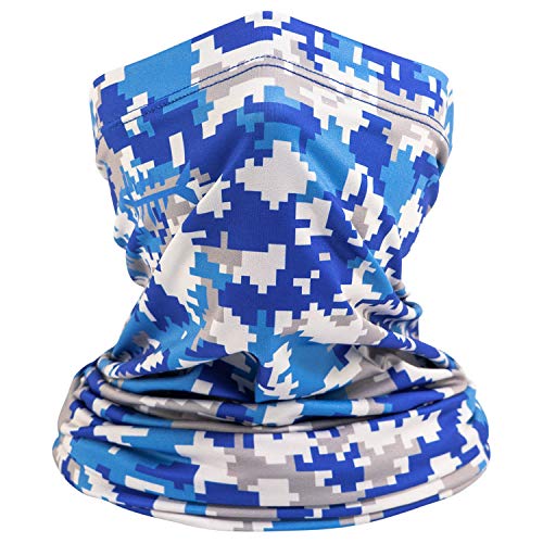 Bassdash - Polainas multifunción para el Cuello, Bandana, Bufanda, máscara Facial UPF 50+, protección UV, Bufanda mágica multipropósito