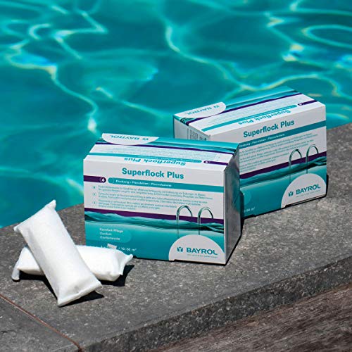 Bayrol 7595292 - Floculante en Cartuchos para filtros de Arena Superflock Plus 1 kg