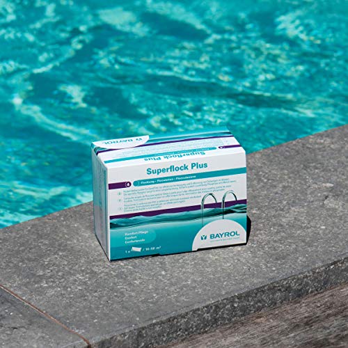 Bayrol 7595292 - Floculante en Cartuchos para filtros de Arena Superflock Plus 1 kg
