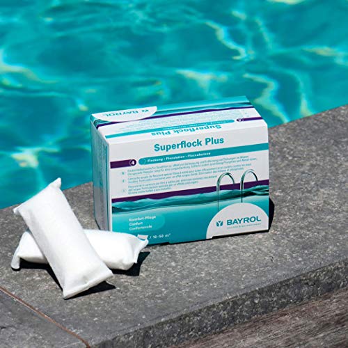 Bayrol 7595292 - Floculante en Cartuchos para filtros de Arena Superflock Plus 1 kg