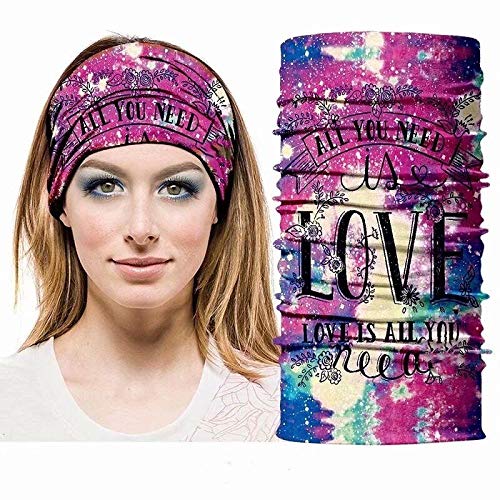 BBSJX Bandana Tube Balacala A Prueba de Viento Deportes al Aire Libre Ciclismo Bicylce Pesca Camping Snowboard Sport Bike Ciclo, para Correr Ciclismo Senderismo Bandana