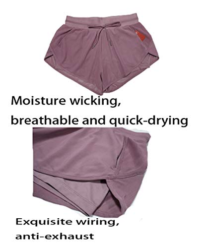 BDN Pantalones Deporte para Mujer Pantalón Casuales，Pantalones Cortos Deportivos para Mujer,Pantalones de Yoga de Baile de Cintura Alta antideslumbrantes-Verde_S