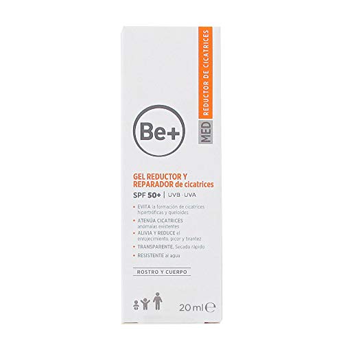 Be+ Gel Reductor y Reparador de Cicatrices, 20ml