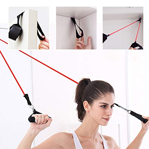 Bearbro Bandas Elasticas Resistencia, Elásticas de Resistencia Set, Bandas de Ejercicios Bandas de expansión, para Entrenamiento de Resistencia, Gimnasio en casa, Yoga, Pilates,Fisioterapia