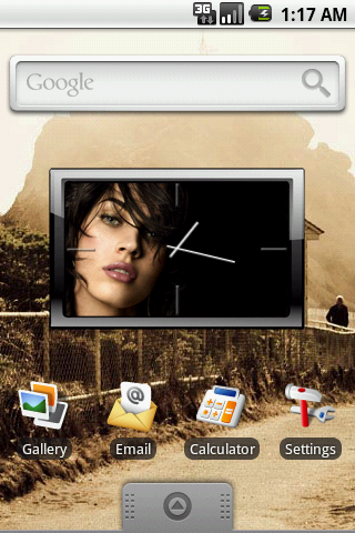 Beautiful Celebrities Clocks Pro