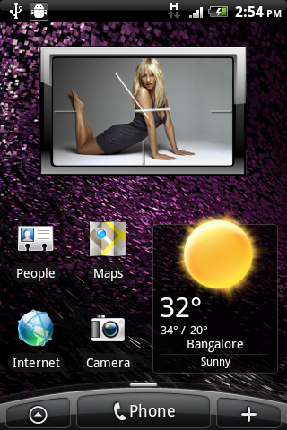 Beautiful Celebrities Clocks Pro