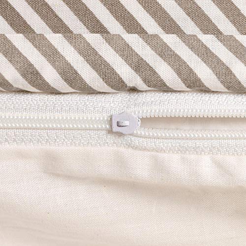 Beautissu Juego de Ropa de Cama NELA Sábanas 100% algodón Funda edredón nórdico 155x220 cm y Funda de Almohada 80x80 cm con Cremallera