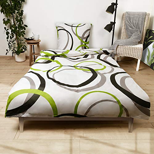 Beautissu Juego de Ropa de Cama Nina Sábanas 100% algodón Funda edredón nórdico 155x220 cm y Funda de Almohada 80x80 cm con Cremallera