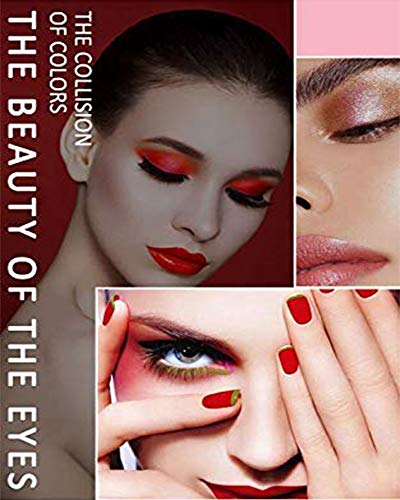 Beauty Glazed 18 Colores Paleta de sombra de ojos Maquillaje Brillo Mate Brillo Metálico Sombra de ojos Paleta de polvo