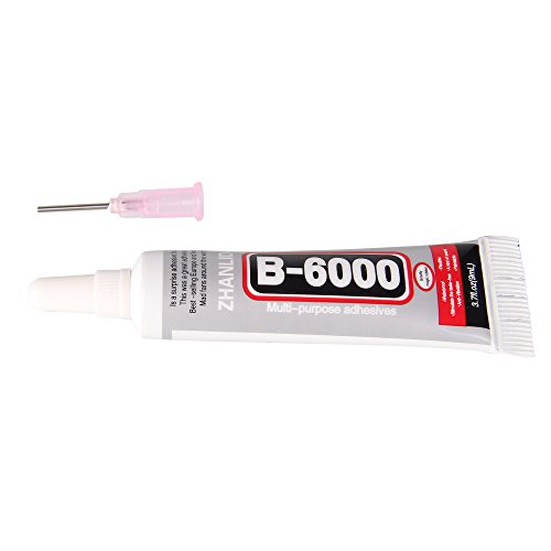 Beauty7 Un tubo 9ml de Pegamento adhesiva Adhesivos Multiusos SuperGlue Anti-Agua para Decorativos Multiusos Pegamento Adhesivo Transparente Fuerza Industrial con Cristales de Imitación