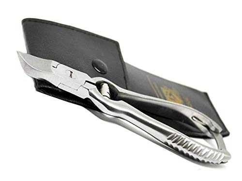 BeautyTrack - Cortauñas Grande Tipo Tenaza 16.5cm - Instrumento de Podología - Pinza o cortador de uñas profesional