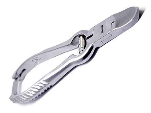 BeautyTrack - Cortauñas Grande Tipo Tenaza 16.5cm - Instrumento de Podología - Pinza o cortador de uñas profesional