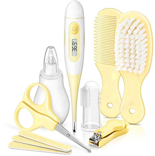 Bebé kit de aseo -Light azul y amarillo