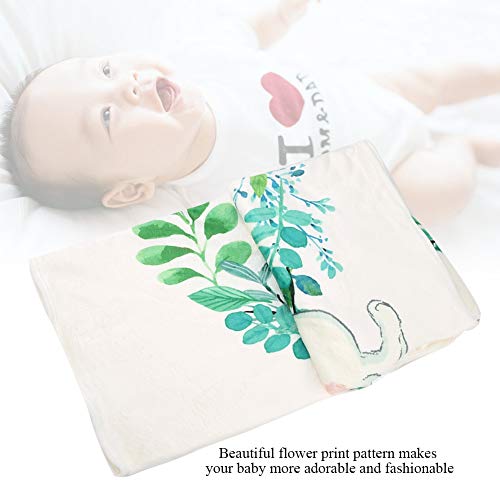Bebé Mensual Hito Manta Suave Infantil Recién Nacido Apoyos De La Foto Disparos Telón De Fondo Nueva Mamá Baby Shower Ideas De Regalos(#3)