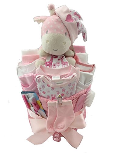 Bebé niña elefante Pañales Pastel Bebé Regalo Baby Shower