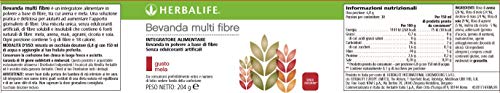 Bebida multi-fibras Herbalife a base de fibra de avena y manzana