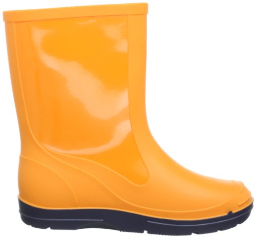 Beck Basic 486 - Botas plisadas para niños, Naranja, 27
