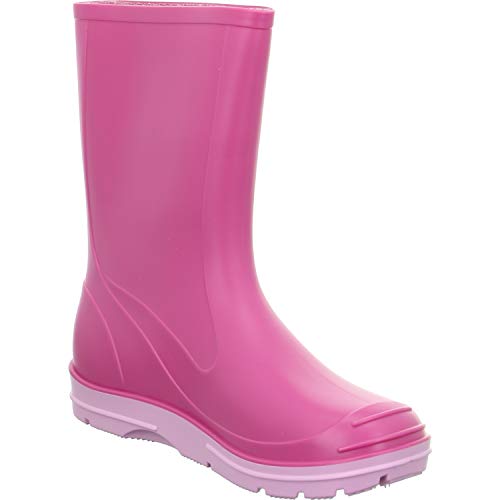 Beck Basic 486 - Botas plisadas para niños, Rosa (Pink 6), 23