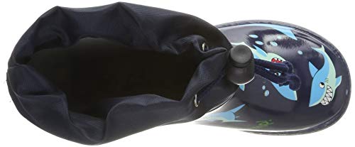 Beck Sharks, Botas de Agua para Niños, Azul (Dunkelblau 05), 26 EU