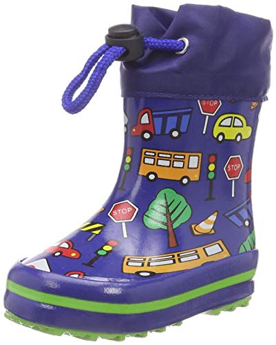 Beck Traffic, Botas de Agua para Niños, Azul (Blau 34), 28 EU