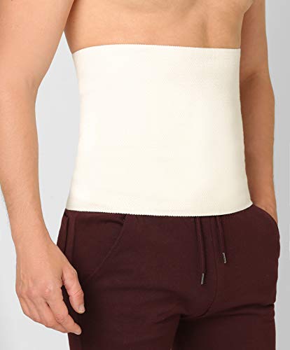 ®BeFit24 Faja Tubular Termica Lumbar Calor Elástico para Mujer y Hombre - Cinturon Termico de Lana de Angora y de Merino [ Size 4 ]
