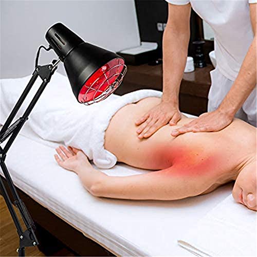 BEIAKE Lámpara De Calor Infrarrojo Terapia TDP Mejora El Alivio del Dolor Circulationfor Sangre Termostato Portátil Hornear Lámpara De Cuidado Femenino De Salón De Belleza Inicio