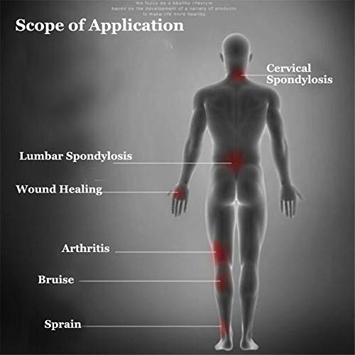 BEIAKE Lámpara De Calor Infrarrojo Terapia TDP Mejora El Alivio del Dolor Circulationfor Sangre Termostato Portátil Hornear Lámpara De Cuidado Femenino De Salón De Belleza Inicio