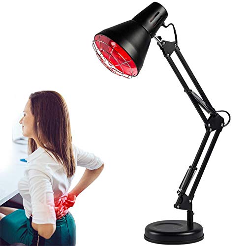 BEIAKE Lámpara De Calor Infrarrojo Terapia TDP Mejora El Alivio del Dolor Circulationfor Sangre Termostato Portátil Hornear Lámpara De Cuidado Femenino De Salón De Belleza Inicio