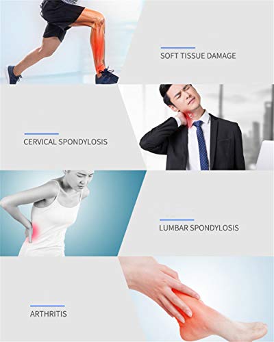 BEIAKE TDP Soporte De Suelo para Lámpara De Calor Infrarrojo Lejano con Terapia De Luz Roja Juego De Lámpara Calor para Articulaciones,Músculos Y Alivio del Dolor para Uso Salones Belleza Y SPA,Rojo