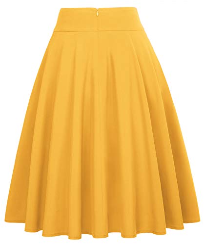 Belle Poque Falda Asimétrica Ruffles Mujer Vintage con Volante Gitana Estilo Gótico S