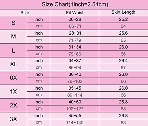 Belle Poque Falda de Tul Falda tutú Plisada Falda Corta de Baile Vintage para cóctel de Carnaval Boda de Gran tamaño CL8922-1