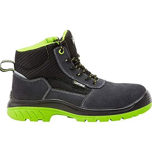 Bellota 7230942S1P Bota de seguridad, Negro, Verde, 42 EU