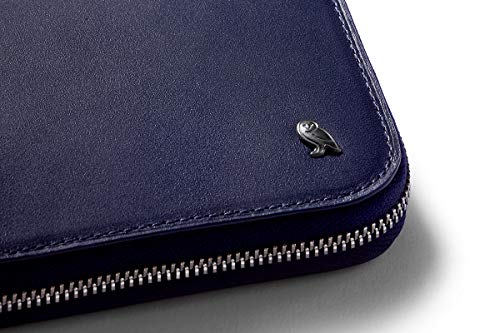 Bellroy Zip Wallet (8 Tarjetas o más, Billetes extendidos y Monedero con Cierre magnético) - Navy