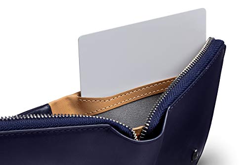 Bellroy Zip Wallet (8 Tarjetas o más, Billetes extendidos y Monedero con Cierre magnético) - Navy
