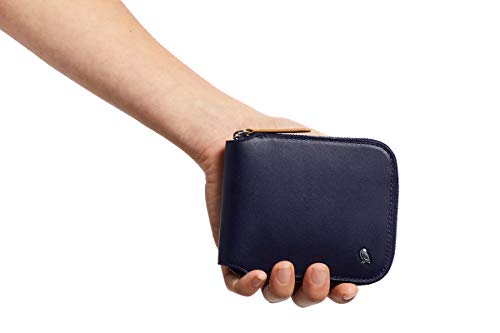 Bellroy Zip Wallet (8 Tarjetas o más, Billetes extendidos y Monedero con Cierre magnético) - Navy