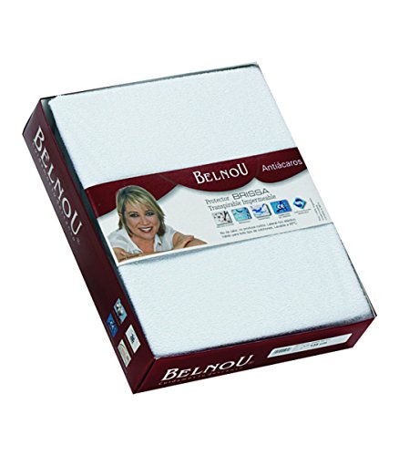 Belnou. Cubrecolchón Cool con Tejido Termoregulador Anti-Calor de Verano. (150x190 cm)