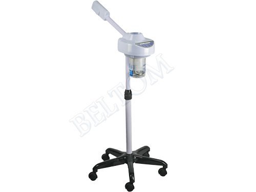 Beltom Vaporizador Facial Digital Ozono Ajustable Aromaterapia 750W pie con 5 Ruedas