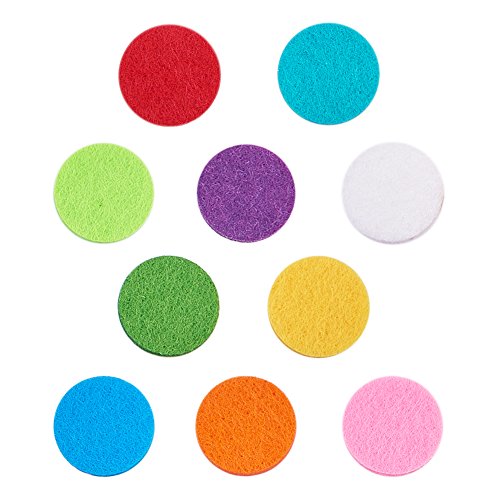 BENECREAT Tree of Life Ambientador para Coche Aromatherapy Difusor de Aceite Esencial Locket de Acero Inoxidable con Vent Clip 10 Almohadillas de Fieltro Lavables