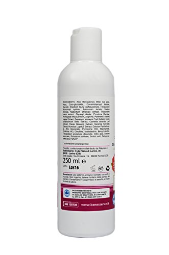 Benessence - CHAMPÚ ANTICAÍDA Orgánico en Aloe Vera Orgánico - 250 ml